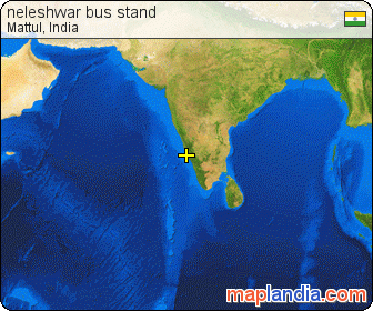 neleshwar bus stand satellite map