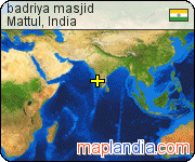 badriya masjid satellite map