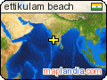 ettikulam beach satellite map