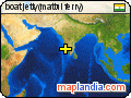 boat jetty(mattul ferry) satellite map