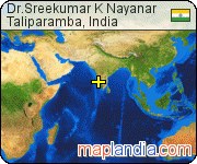 Dr.Sreekumar K Nayanar satellite map