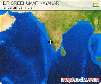  DR SREEKUMAR NAYANAR satellite map