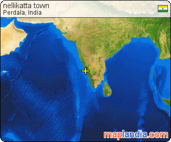 nellikatta town satellite map