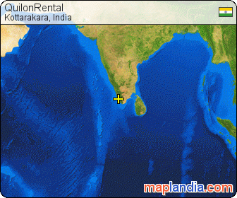 QuilonRental's map homepage