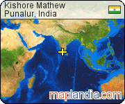Kishore Mathew satellite map