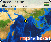 Shanti Bhavan satellite map