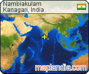 Nambiakulam satellite map