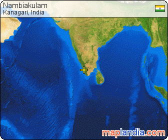Nambiakulam satellite map