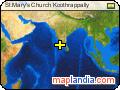 St.Mary's Church Koothrappally satellite map