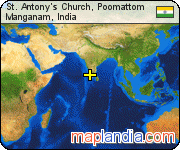 St. Antony's Church, Poomattom satellite map