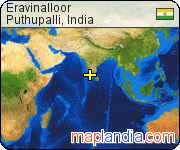 Eravinalloor satellite map