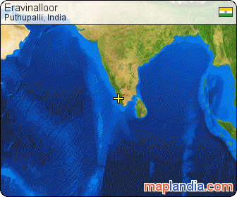 Eravinalloor satellite map