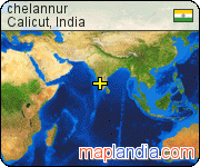 chelannur satellite map