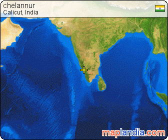 chelannur satellite map