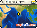 A.R.RESIDENCY satellite map