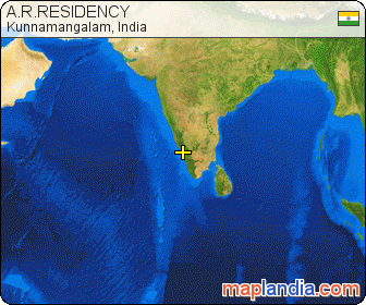 A.R.RESIDENCY satellite map