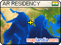 AR RESIDENCY satellite map