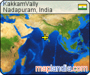 KakkamVally satellite map