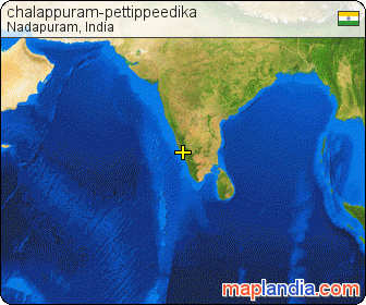 chalappuram-pettippeedika satellite map