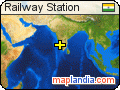 Railway Station satellite map