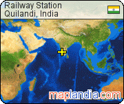 Railway Station satellite map