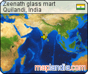 Zeenath glass mart satellite map