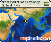 zither market road koyilandy satellite map