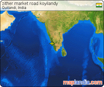 zither market road koyilandy satellite map