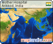 Mother Hospital satellite map