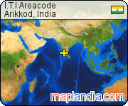 I.T.I Areacode satellite map