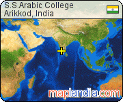 S.S.Arabic College satellite map