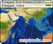 Edappal Sub Station(220KV) satellite map