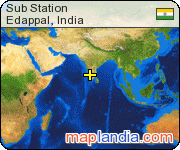Sub Station satellite map