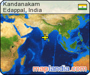 Kandanakam satellite map