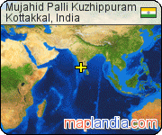 Mujahid Palli Kuzhippuram satellite map