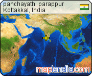 panchayath  parappur satellite map