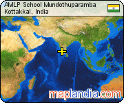 AMLP School Mundothuparamba satellite map