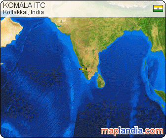 KOMALA ITC satellite map