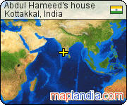 Abdul Hameed's house satellite map