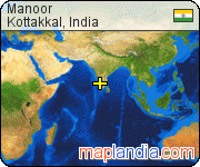 Manoor satellite map