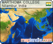 MARTHOMA  COLLEGE satellite map