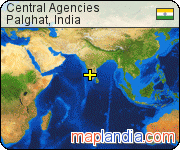 Central Agencies satellite map