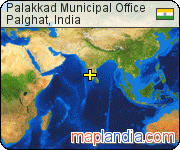 Palakkad Municipal Office satellite map