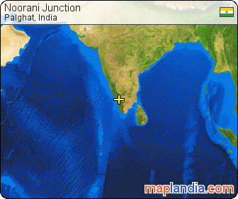Noorani Junction satellite map