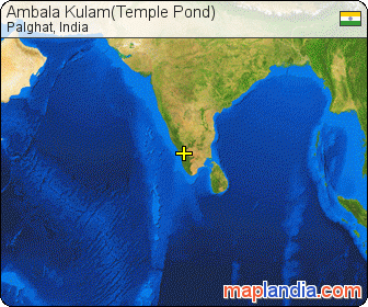 Ambala Kulam(Temple Pond) satellite map
