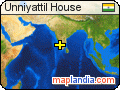 Unniyattil House satellite map