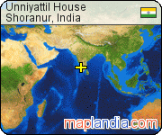 Unniyattil House satellite map