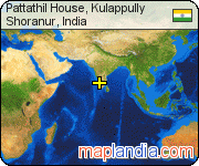 Pattathil House, Kulappully satellite map