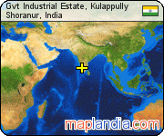 Gvt Industrial Estate, Kulappully satellite map