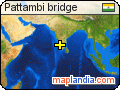 Pattambi bridge satellite map